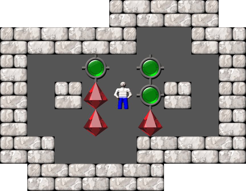 Сокобан Thinking Rabbit Arranged уровень 435